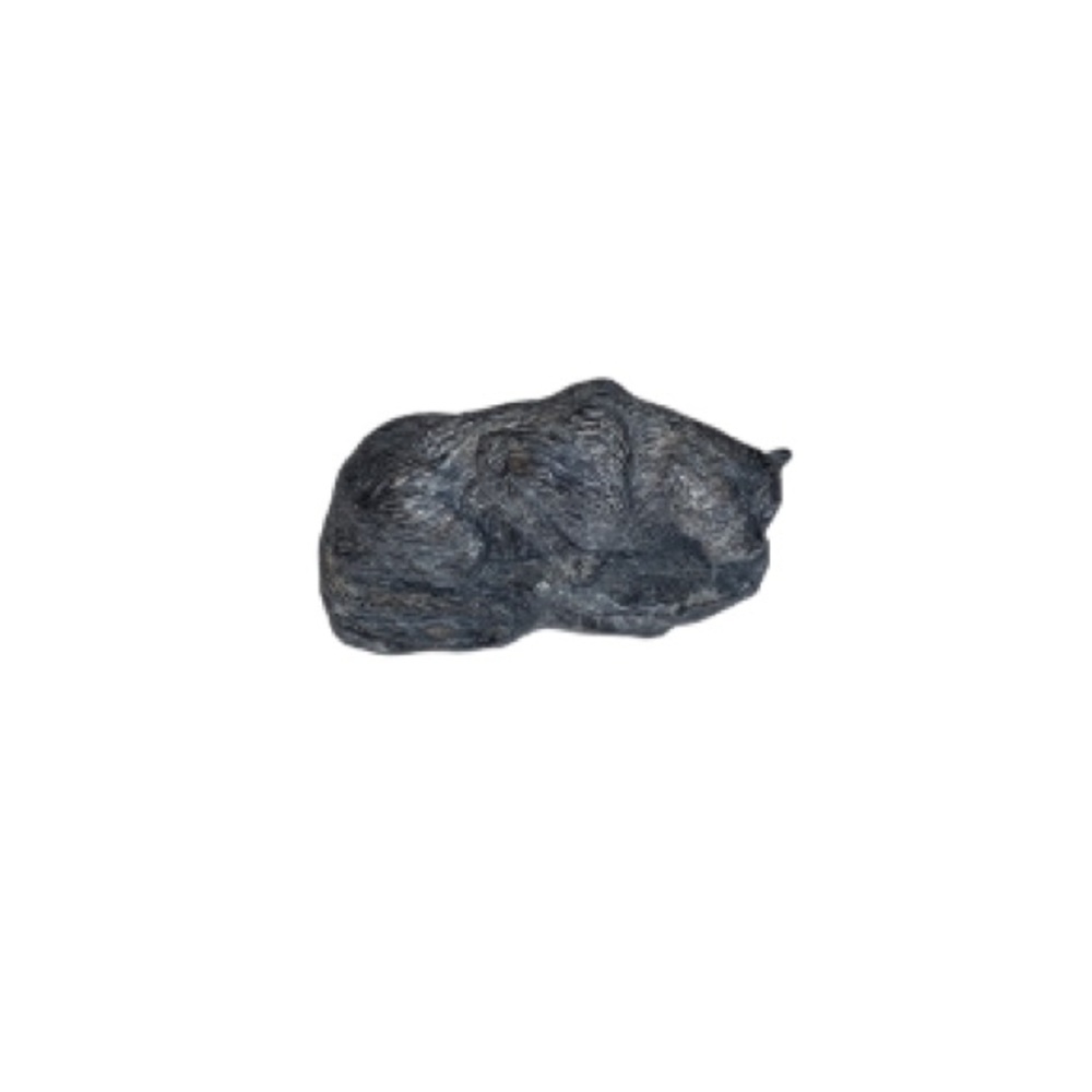 Pearlite Stonecraft Molded Grey Cougar Knick Knack Figurine